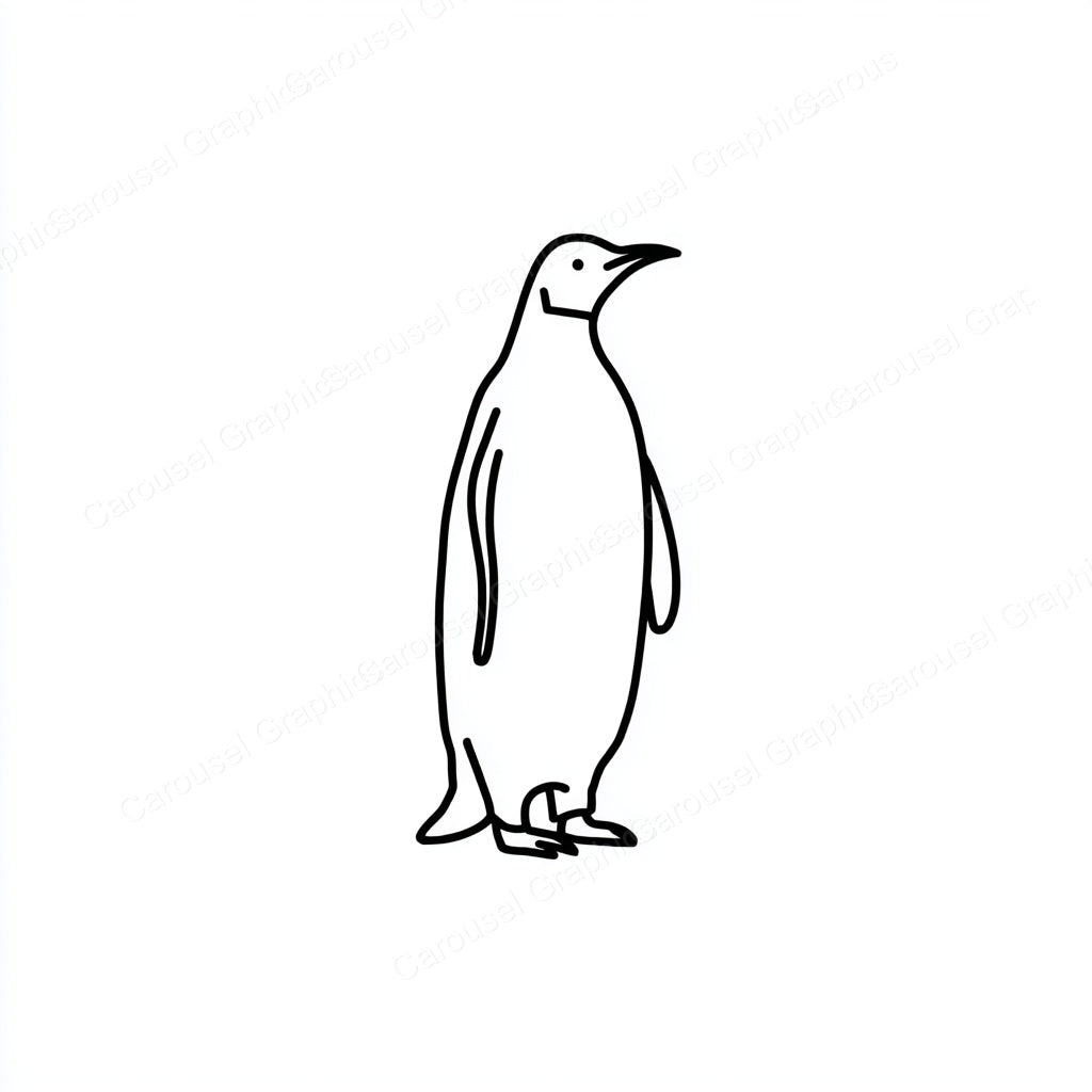 Penguin Vector Graphic preview