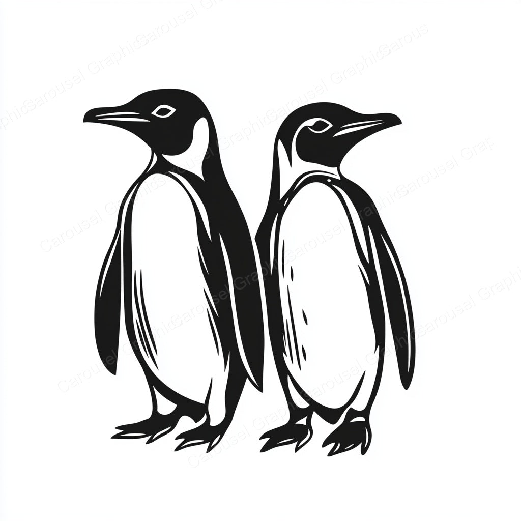 Penguin Vector Graphic preview