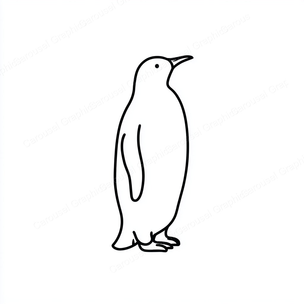 Penguin Vector Graphic preview