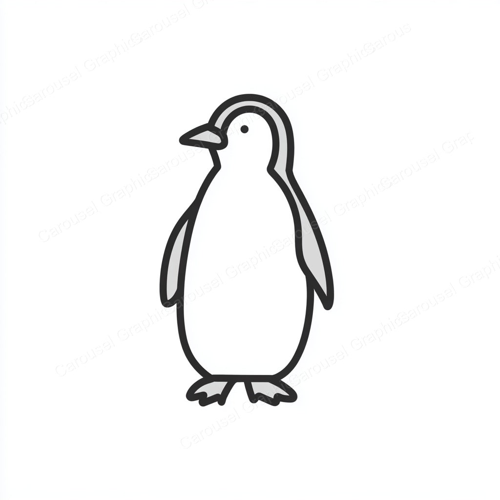Penguin Vector Graphic preview