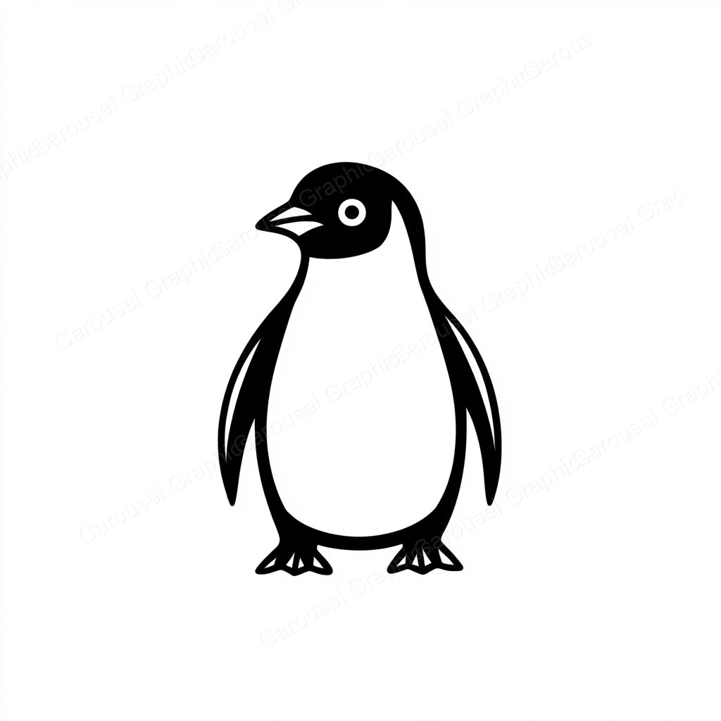 Penguin Vector Graphic preview
