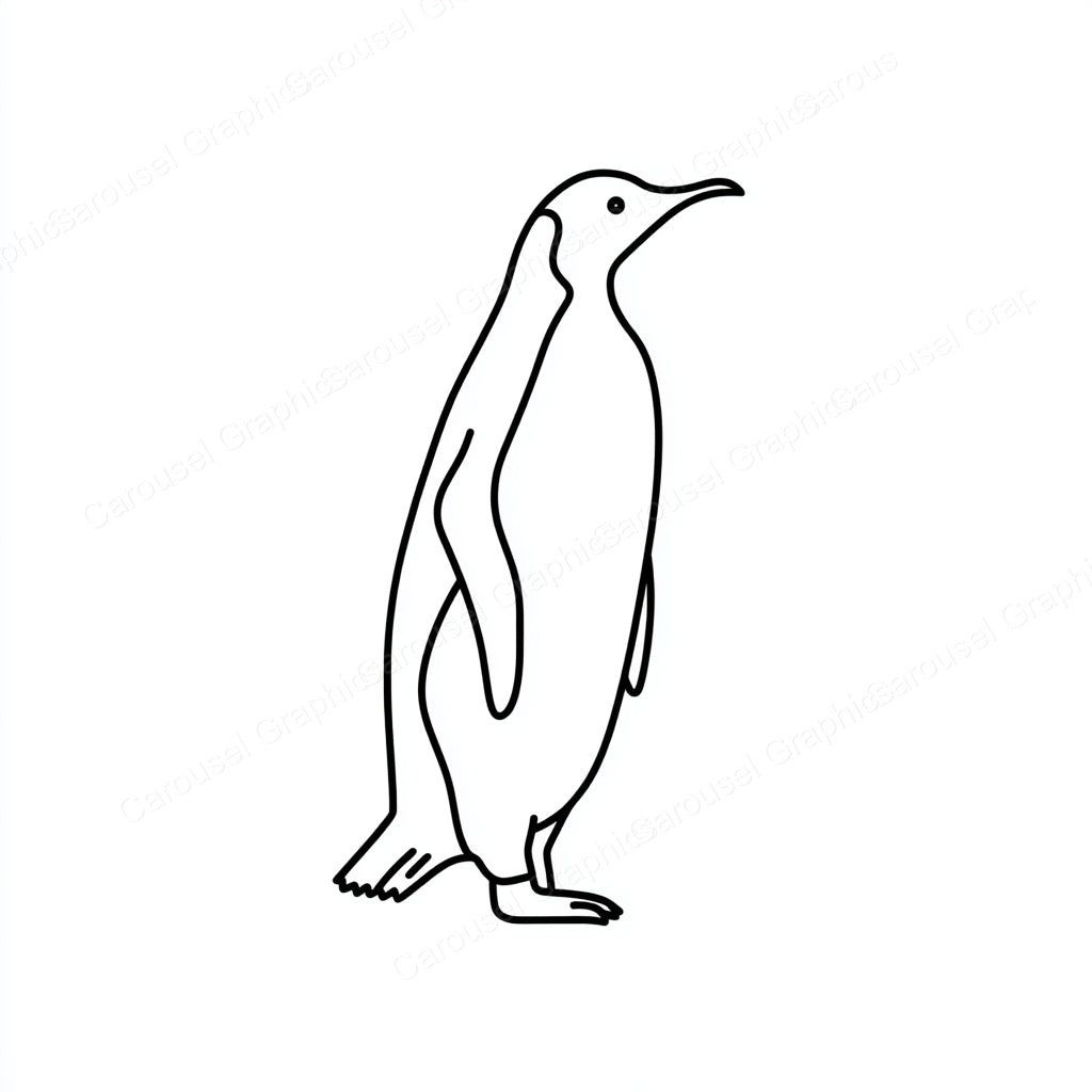 Penguin Vector Graphic preview
