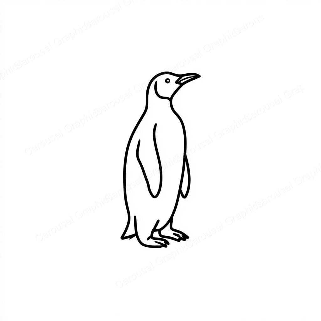 Penguin Vector Graphic preview