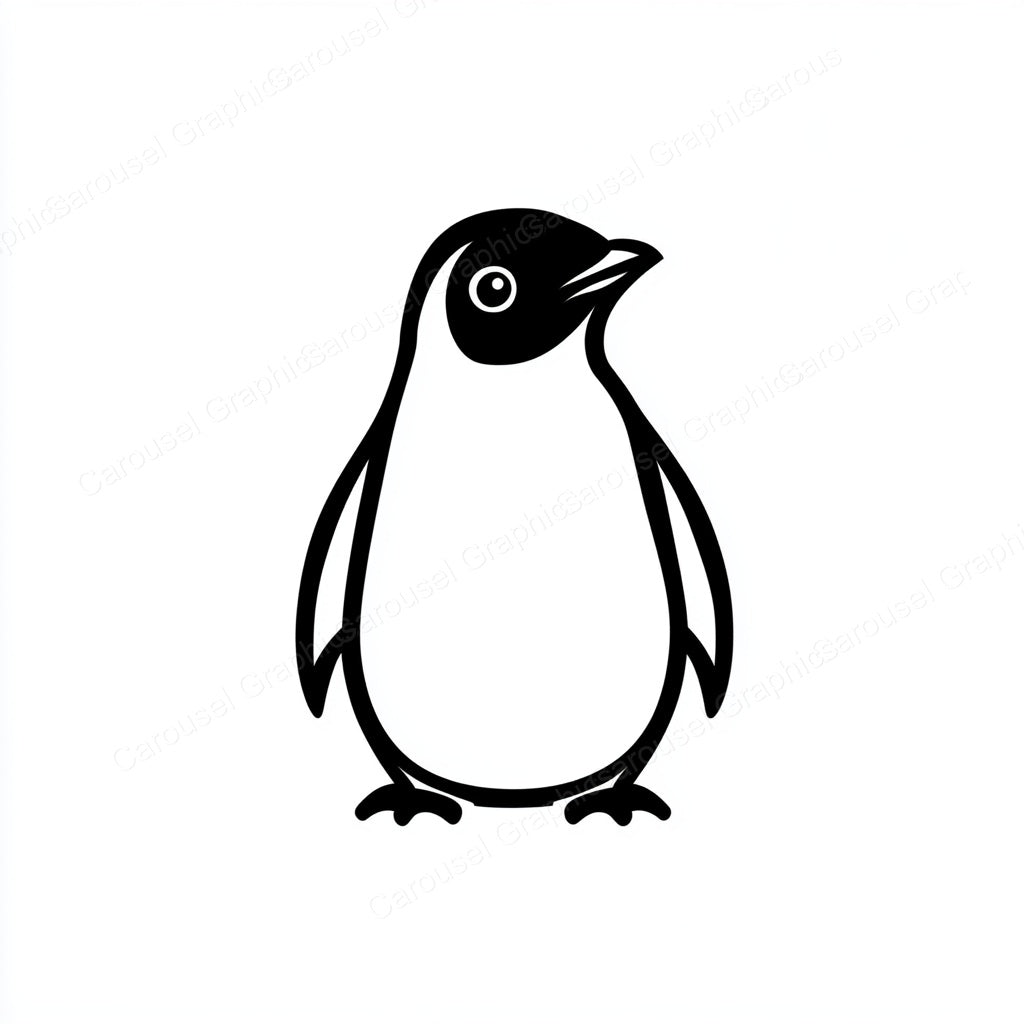 Penguin Vector Graphic preview