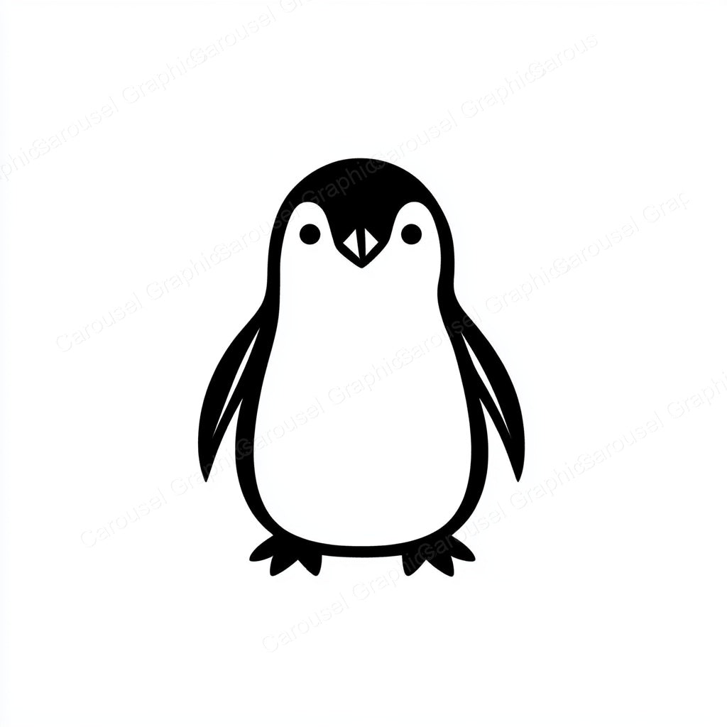 Penguin Vector Graphic preview