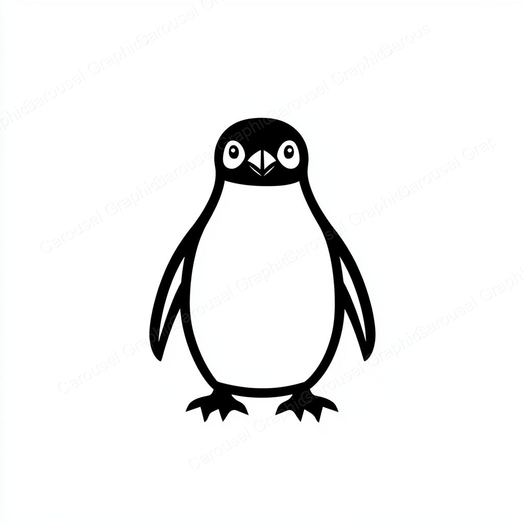 Penguin Vector Graphic preview