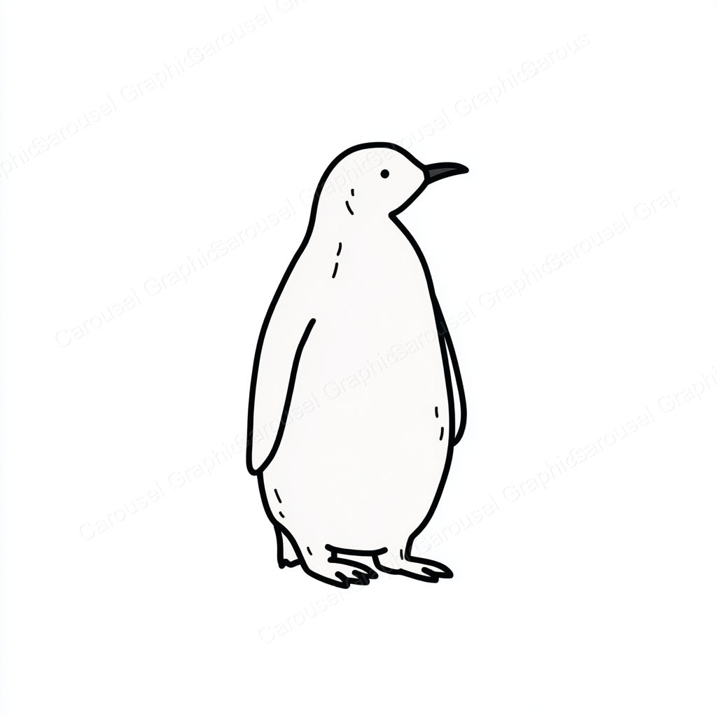 Penguin Vector Graphic preview