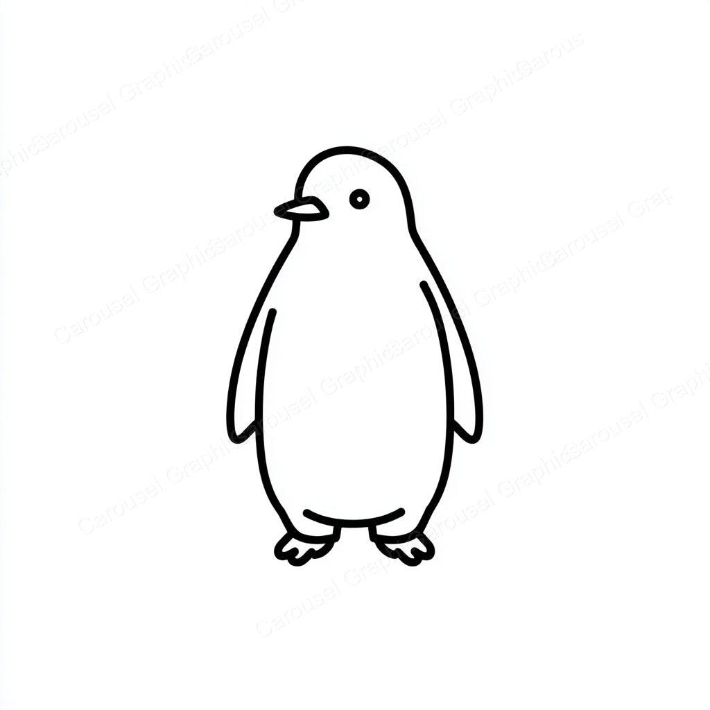 Penguin Vector Graphic preview