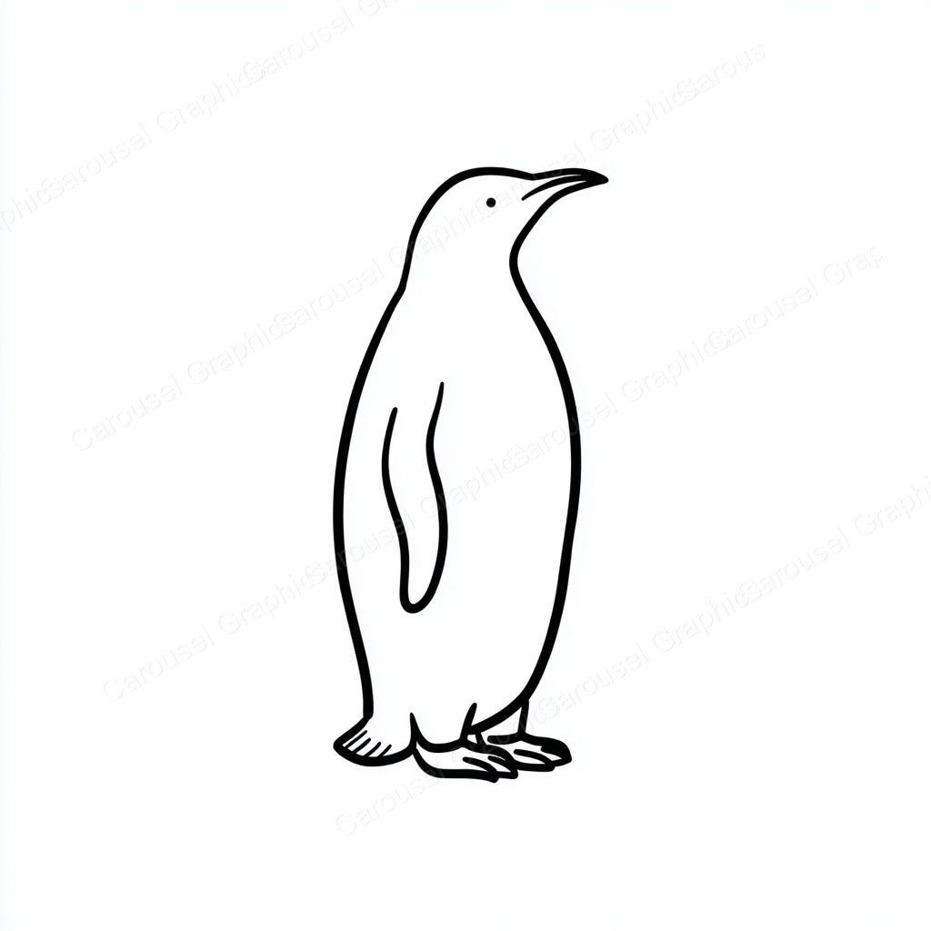 Penguin Vector Graphic preview