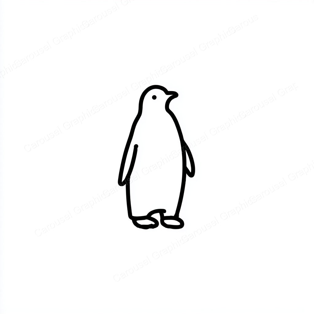 Penguin Vector Graphic preview