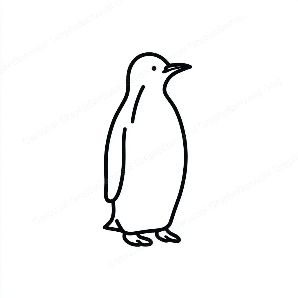 Penguin Vector Graphic preview