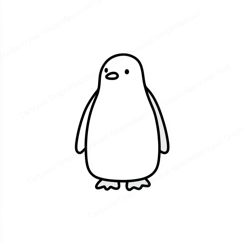 Penguin Vector Graphic preview