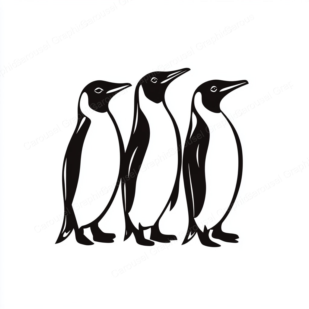 Penguin Vector Graphic preview
