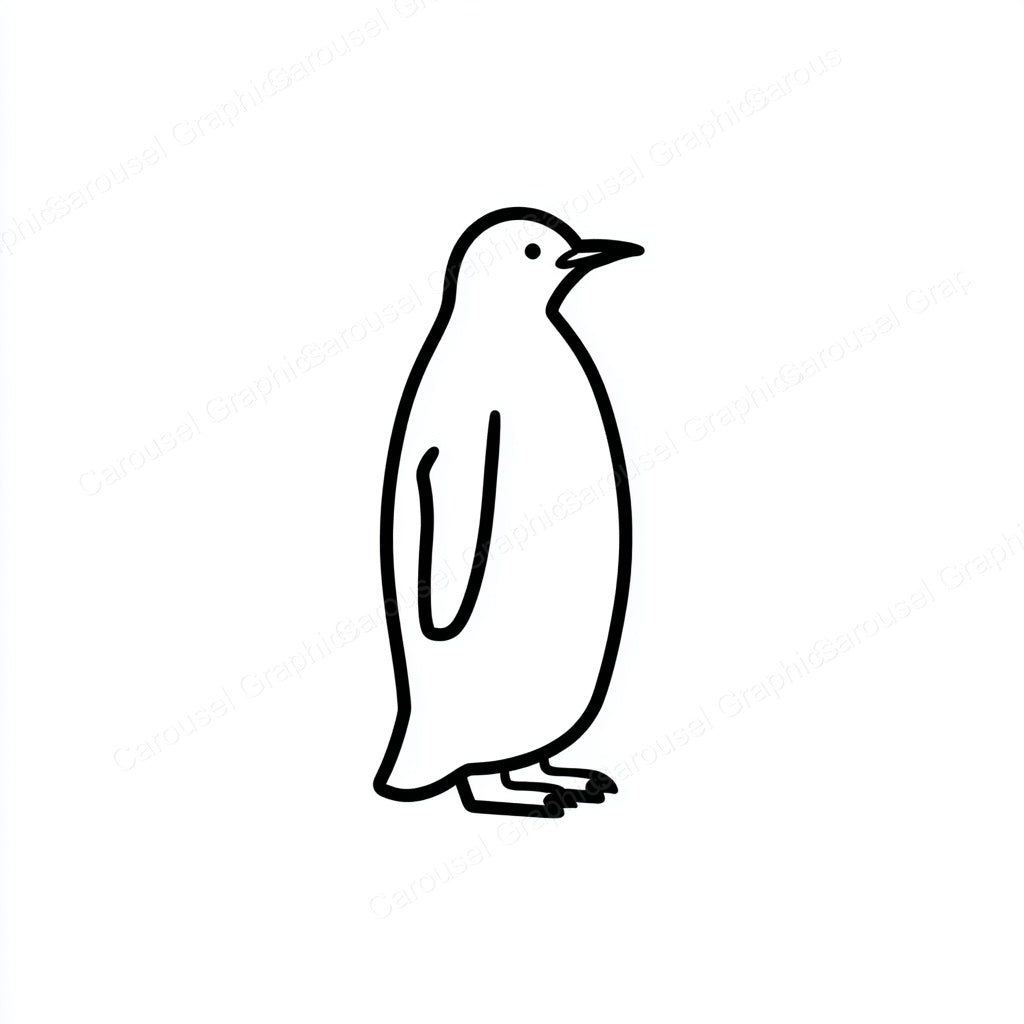 Penguin Vector Graphic preview