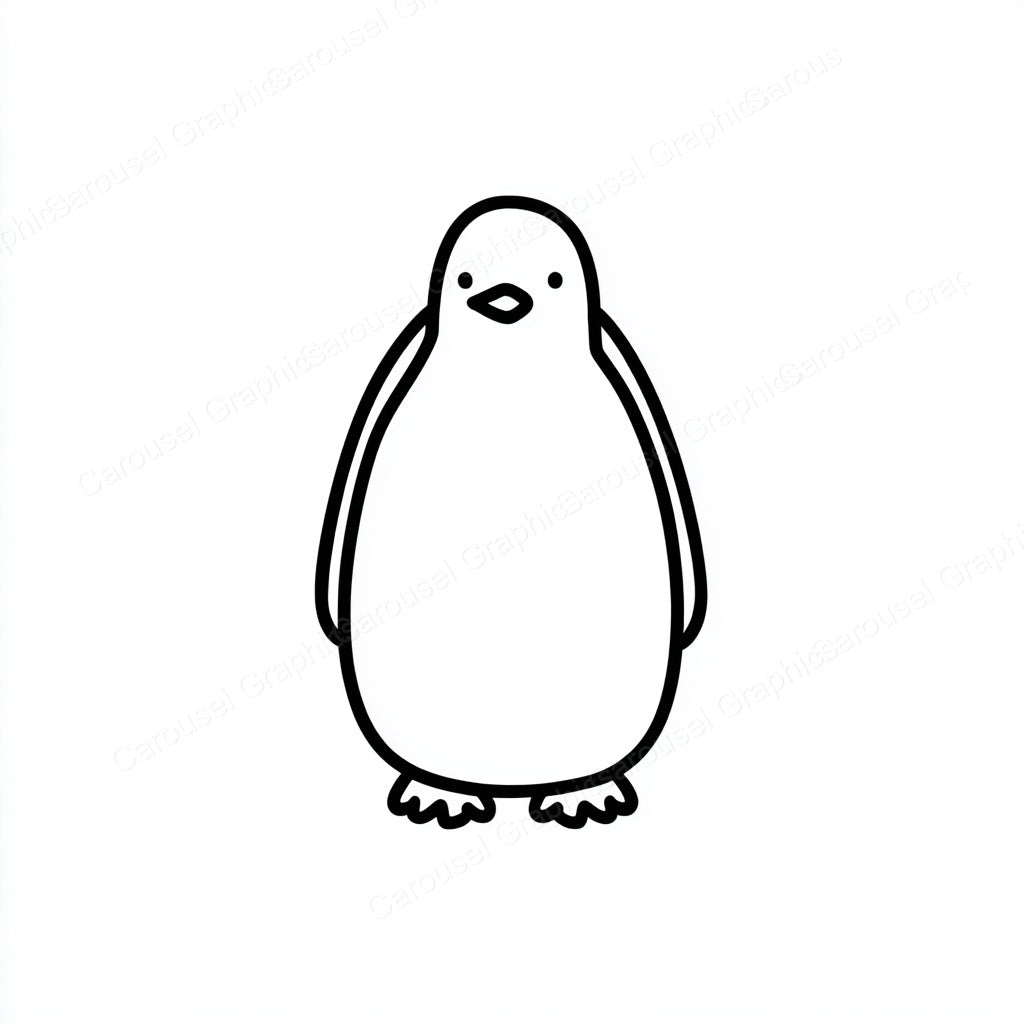 Penguin Vector Graphic preview