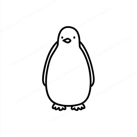 Penguin Vector Graphic preview