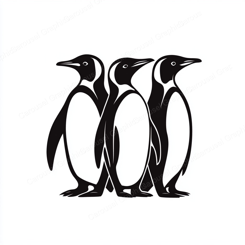 Penguin Vector Graphic preview