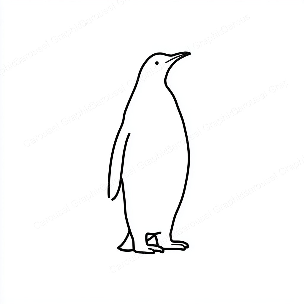 Penguin Vector Graphic preview
