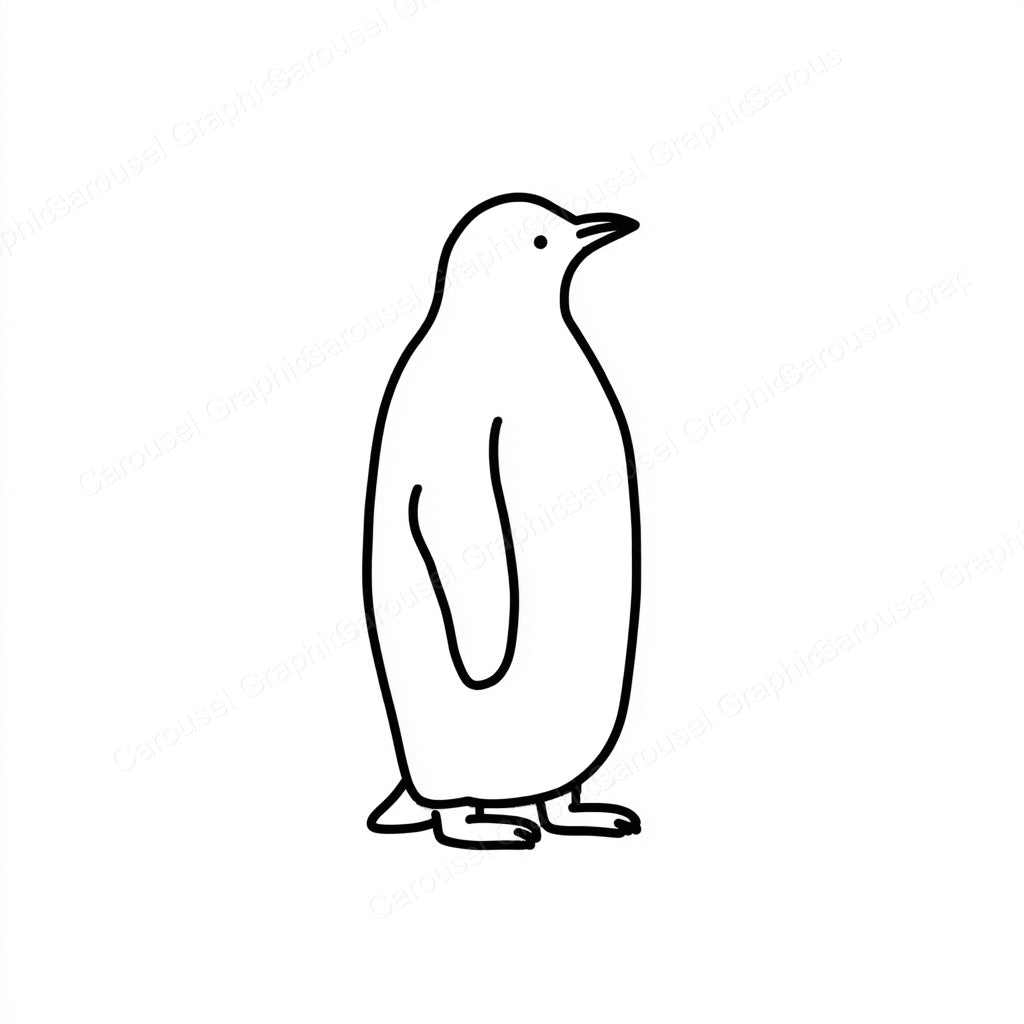 Penguin Vector Graphic preview