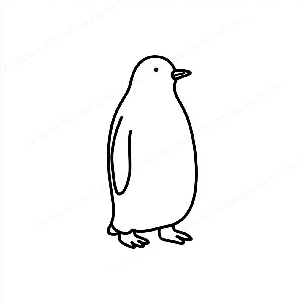 Penguin Vector Graphic preview
