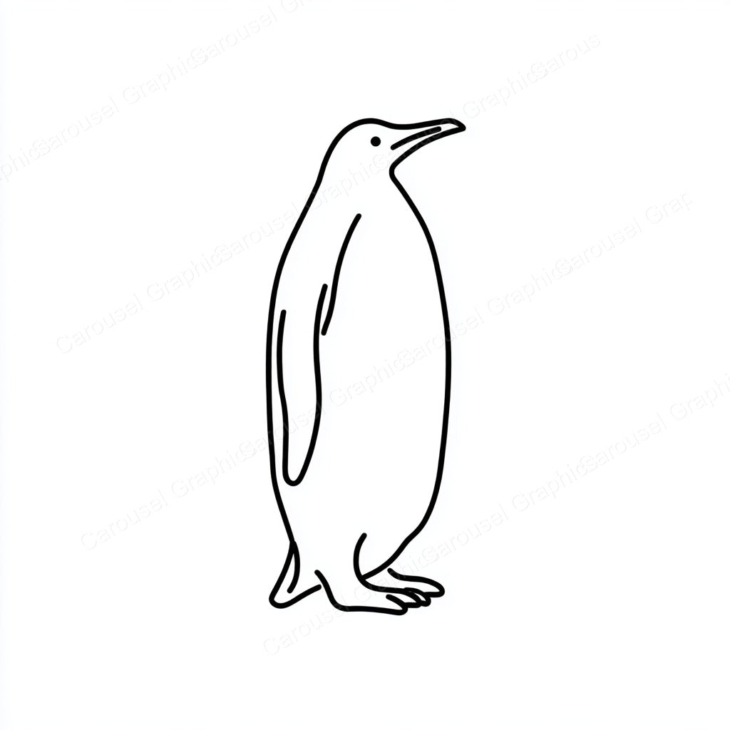 Penguin Vector Graphic preview
