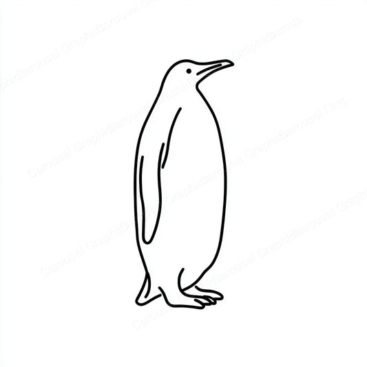 Penguin Vector Graphic preview