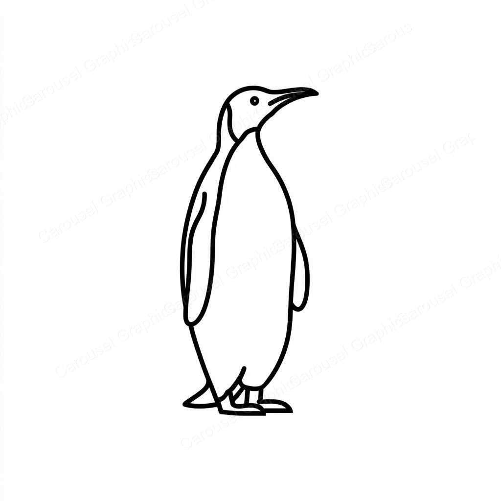 Penguin Vector Graphic preview