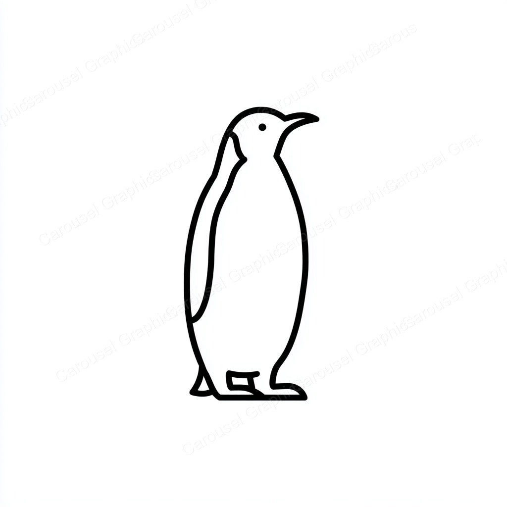 Penguin Vector Graphic preview