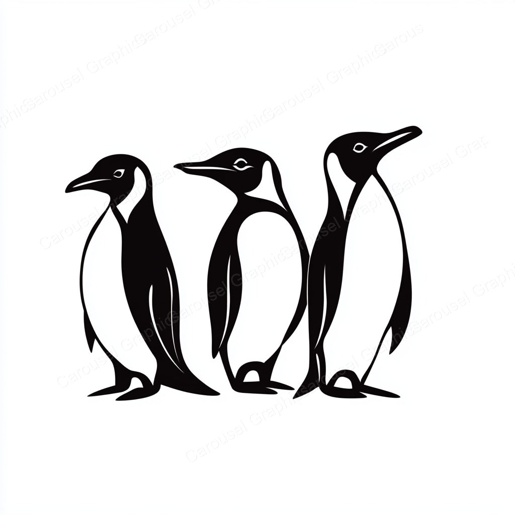 Penguin Vector Graphic preview
