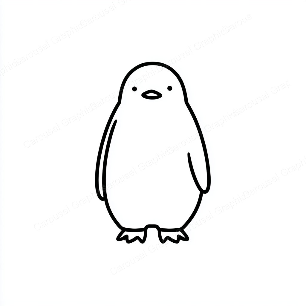 Penguin Vector Graphic preview