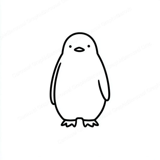 Penguin Vector Graphic preview