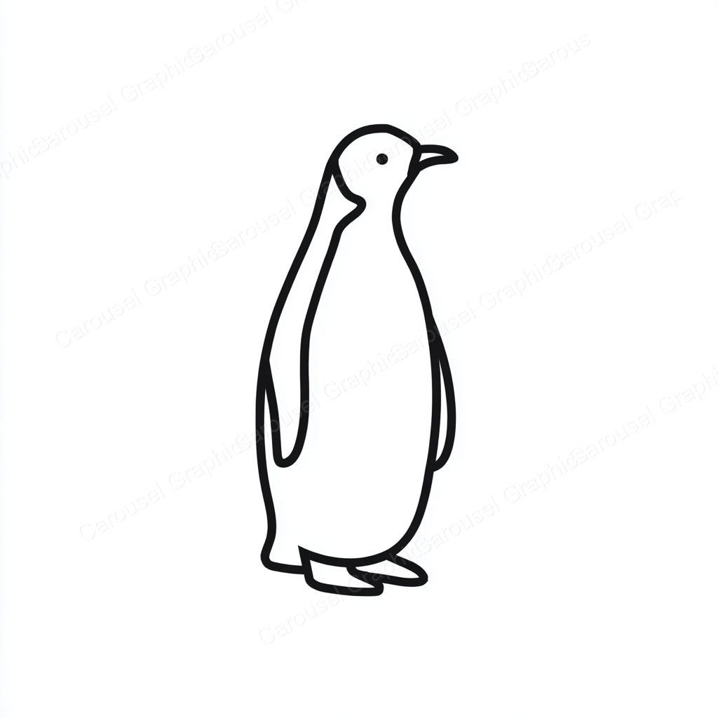 Penguin Vector Graphic preview