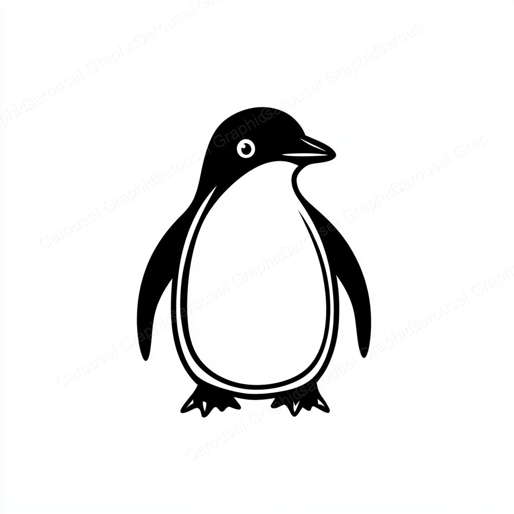 Penguin Vector Graphic preview