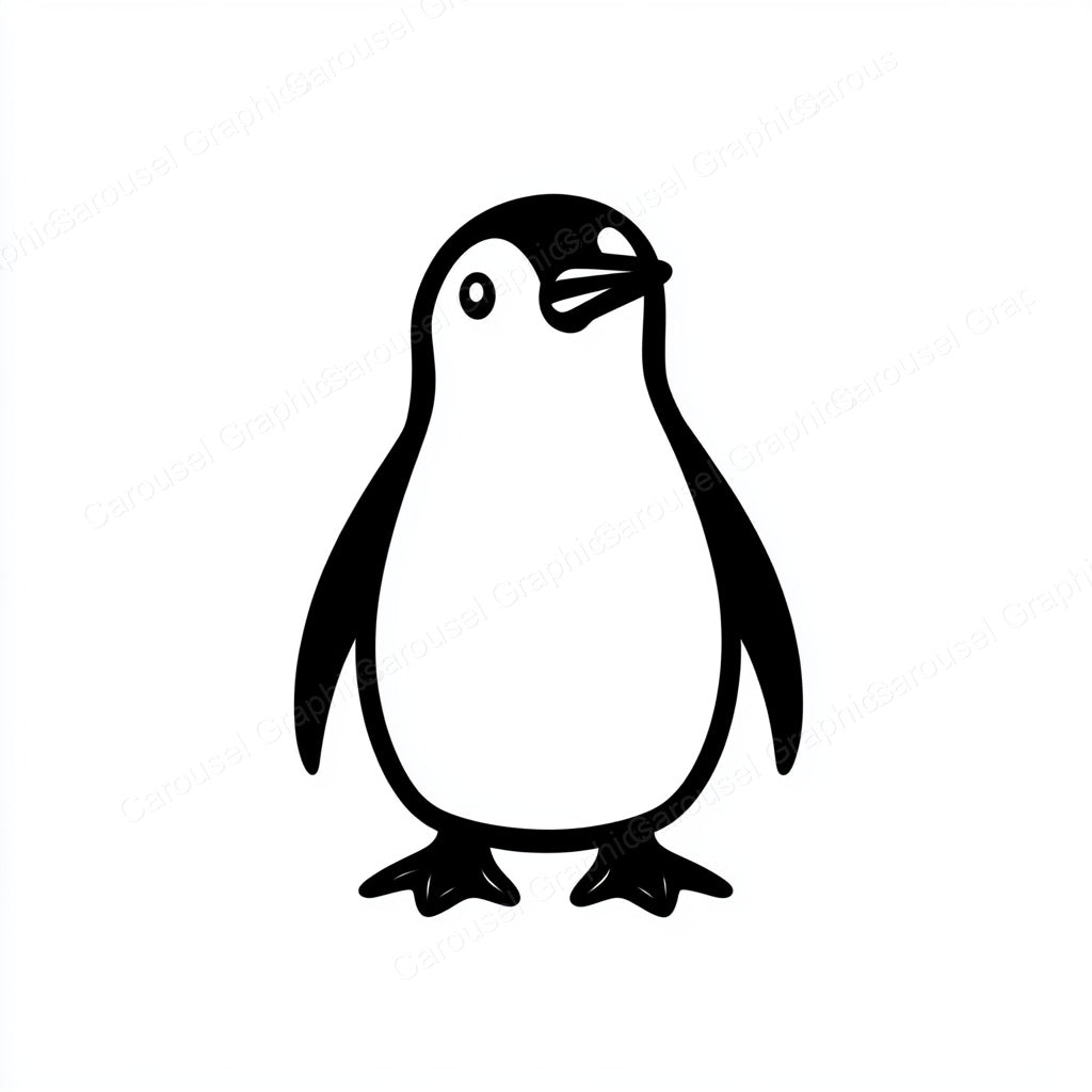 Penguin Vector Graphic preview