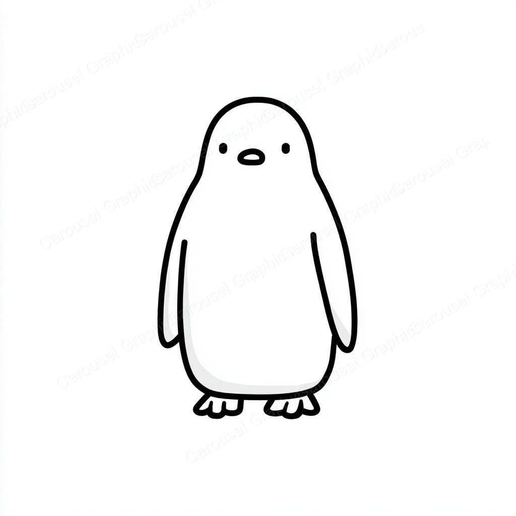 Penguin Vector Graphic preview