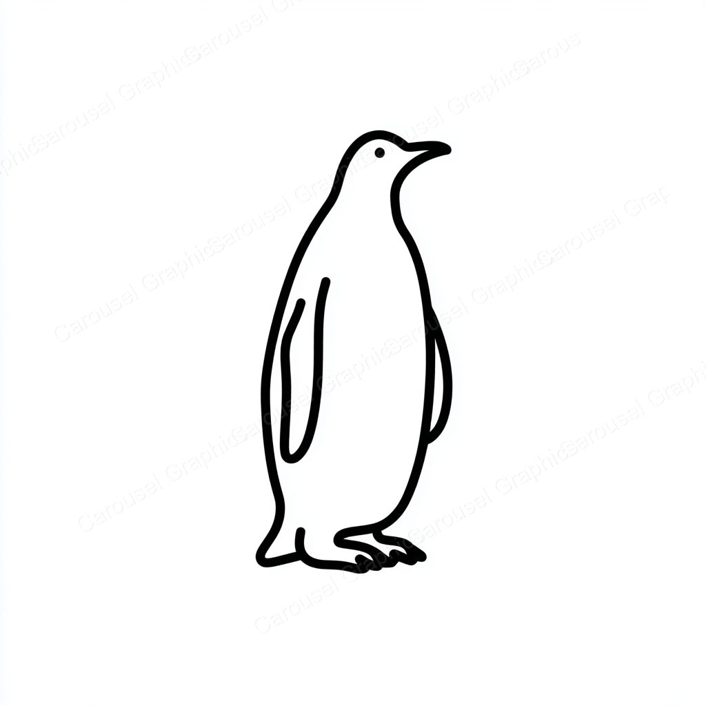 Penguin Vector Graphic preview