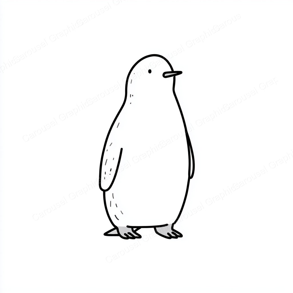Penguin Vector Graphic preview
