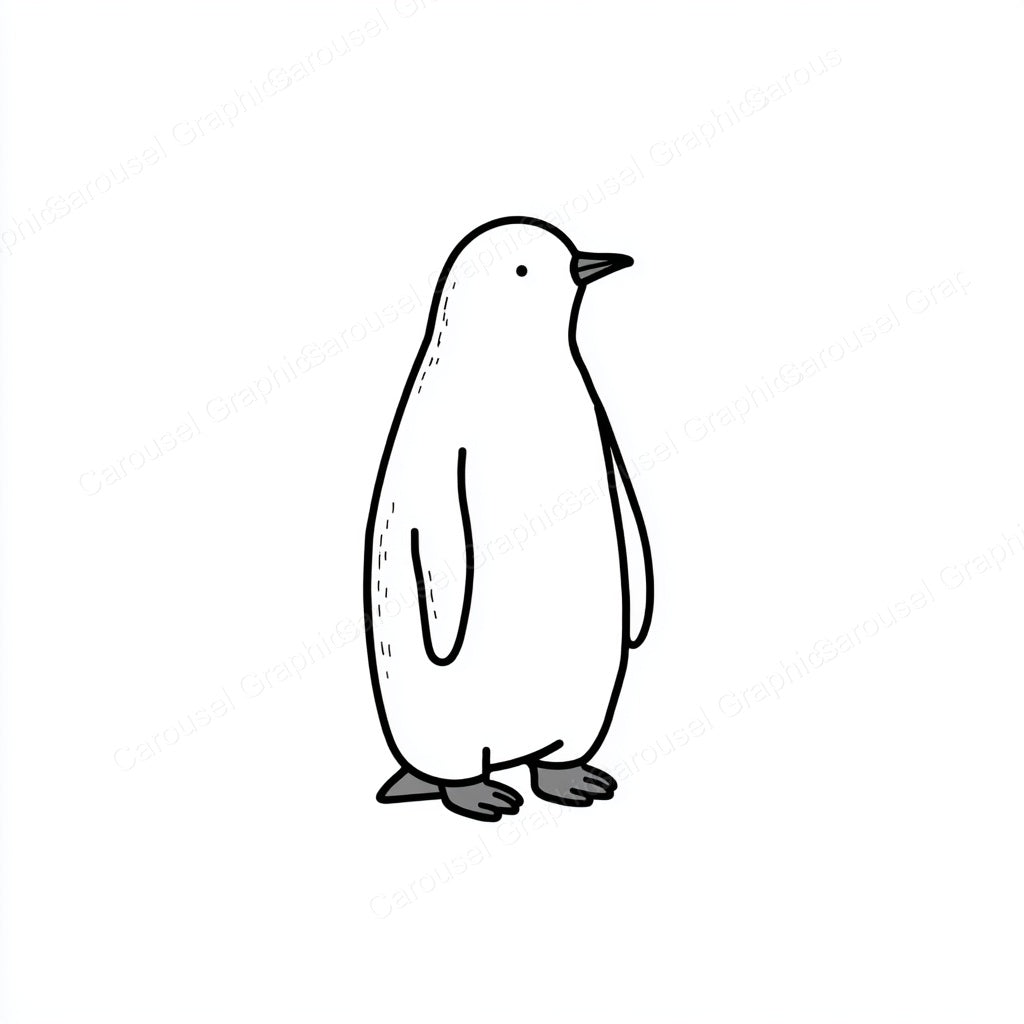 Penguin Vector Graphic preview