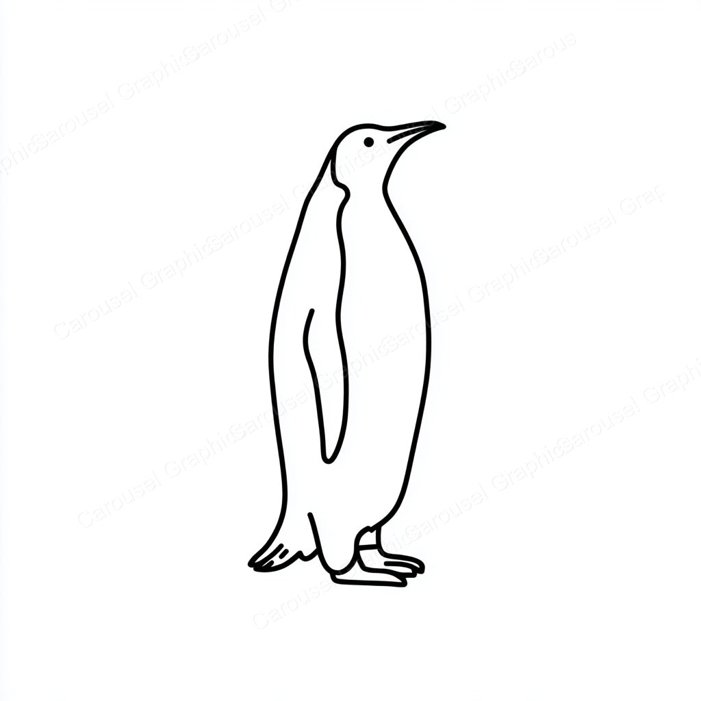 Penguin Vector Graphic preview
