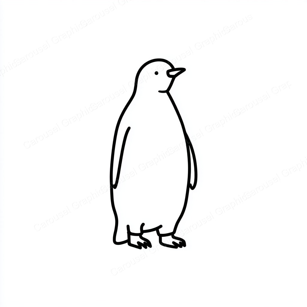 Penguin Vector Graphic preview