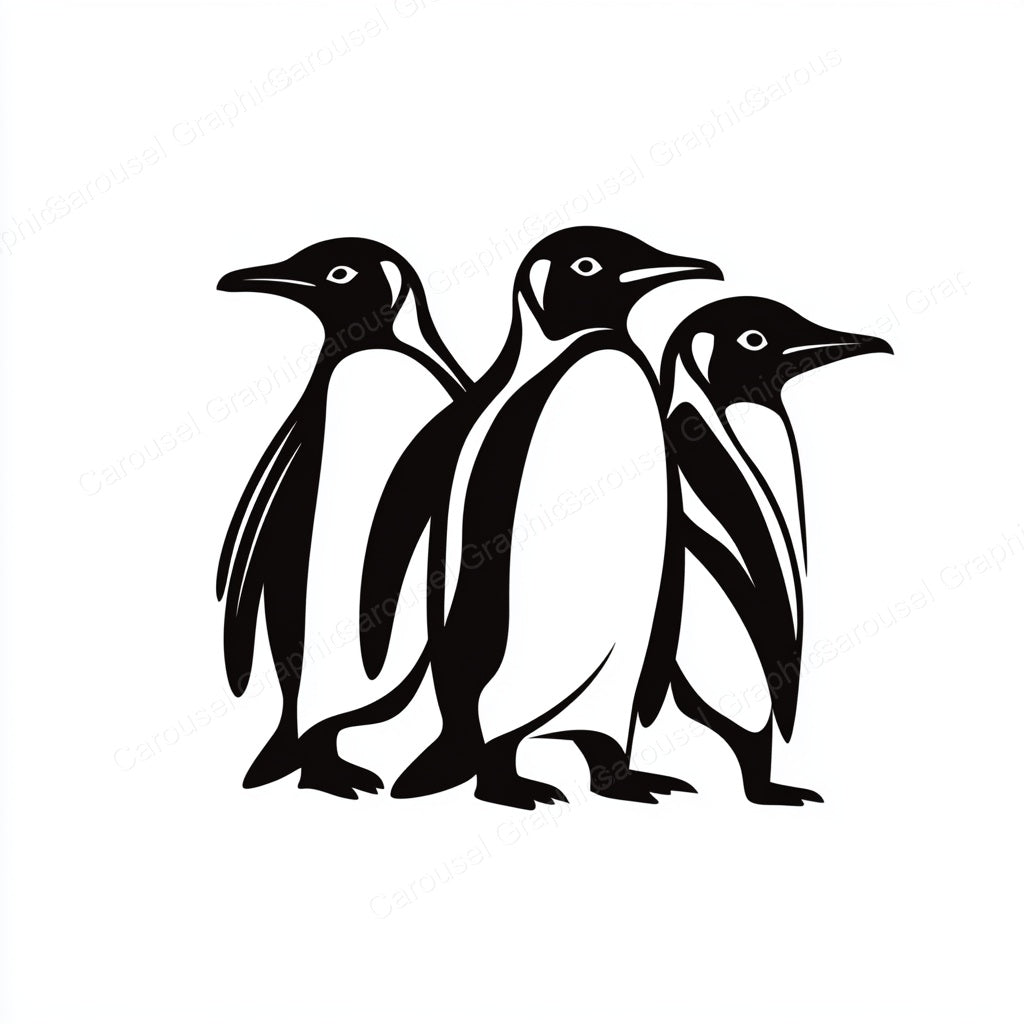 Penguin Vector Graphic preview