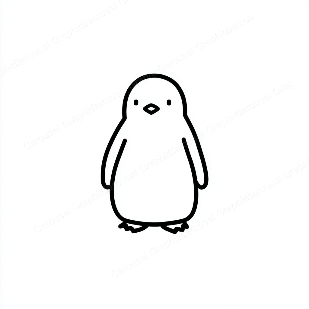 Penguin Vector Graphic preview