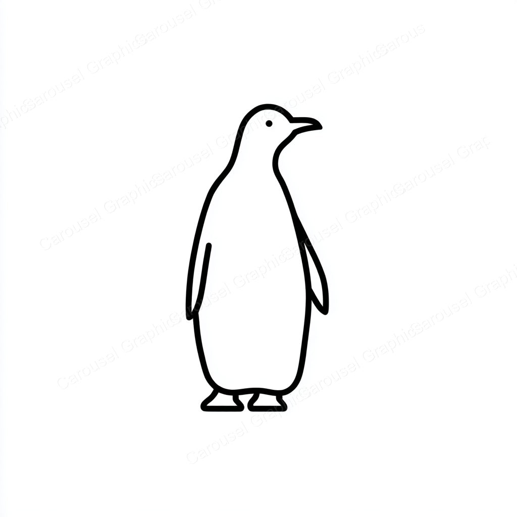 Penguin Vector Graphic preview