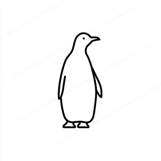 Penguin Vector Graphic preview
