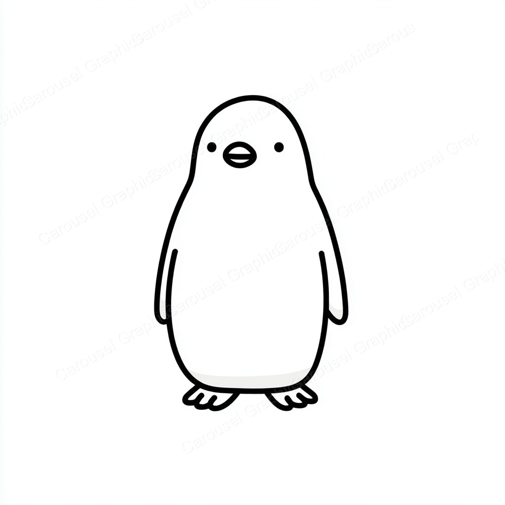 Penguin Vector Graphic preview
