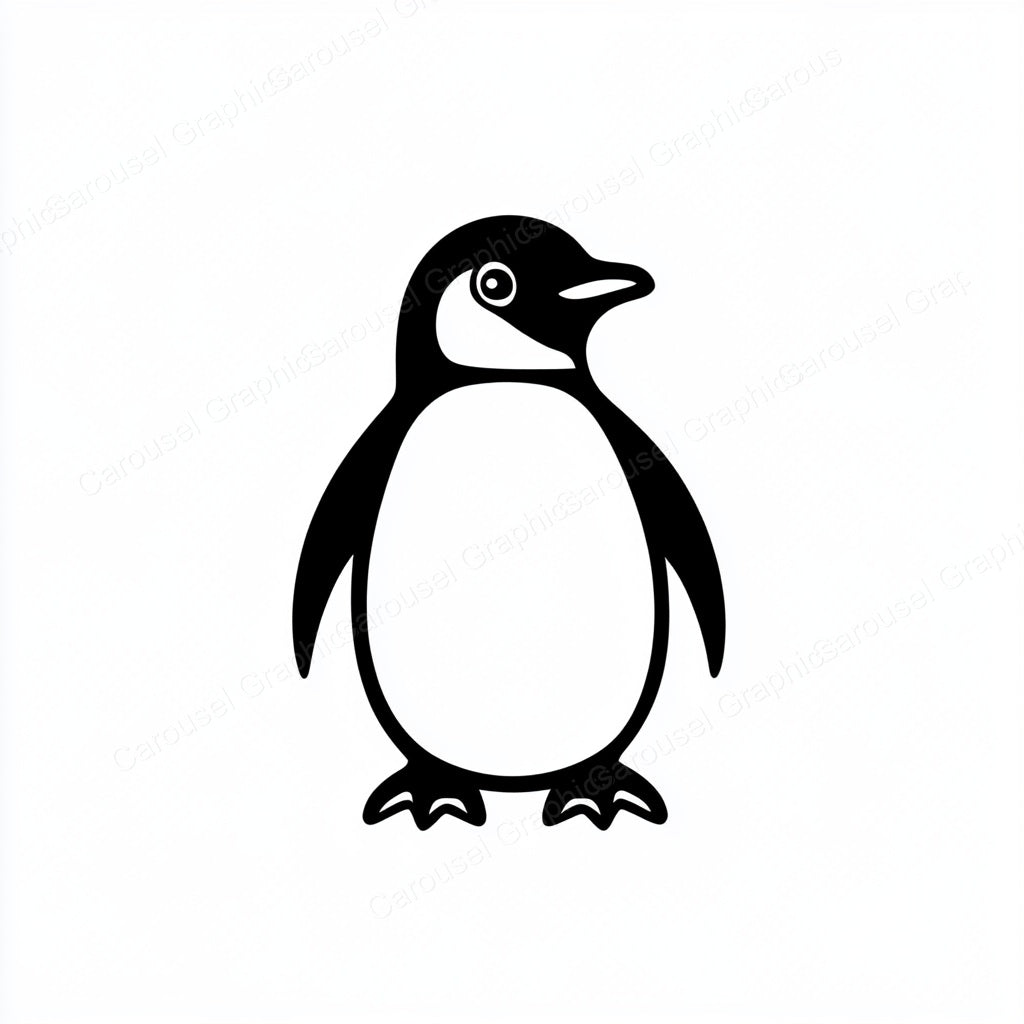 Penguin Vector Graphic preview