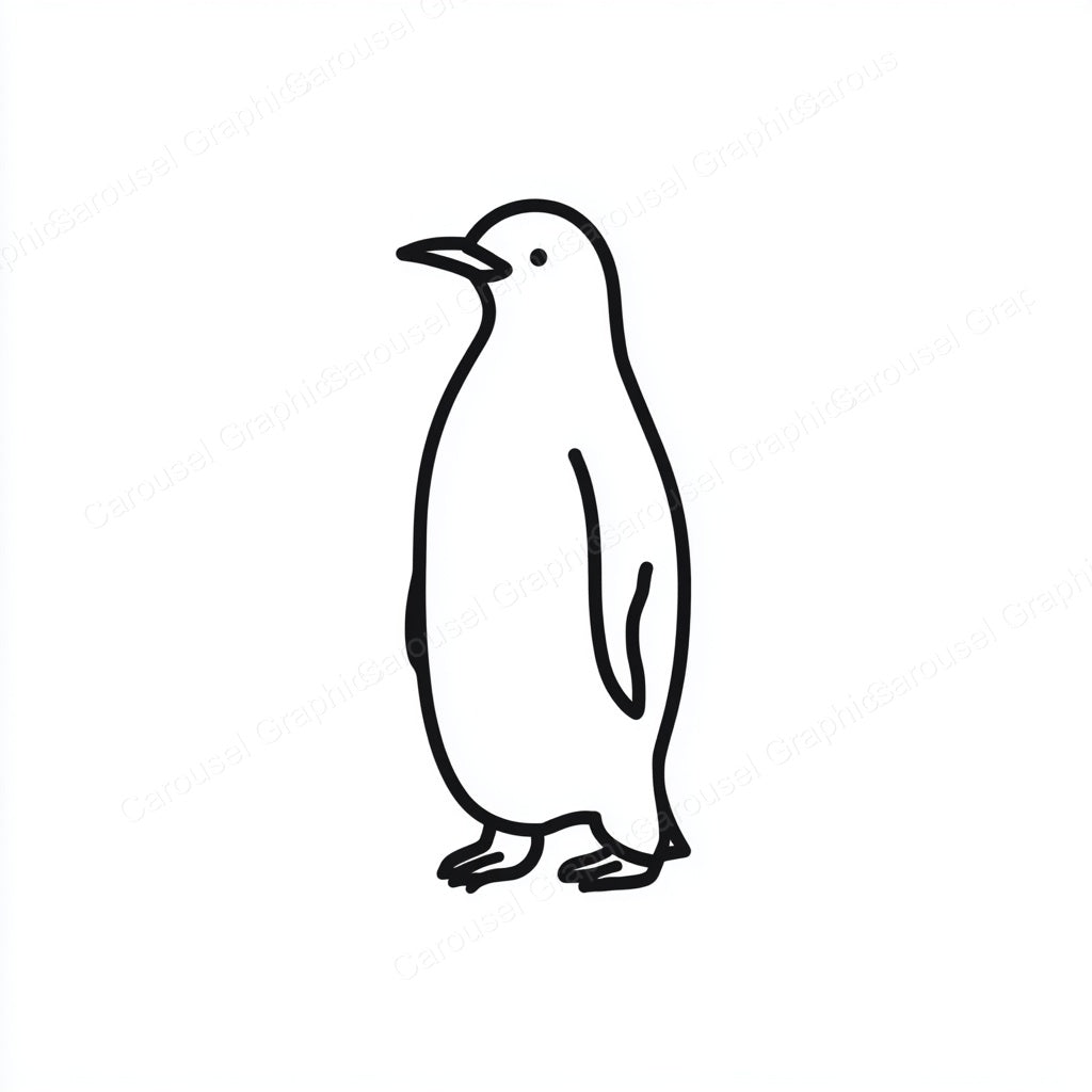Penguin Vector Graphic preview