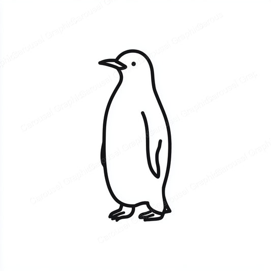 Penguin Vector Graphic preview