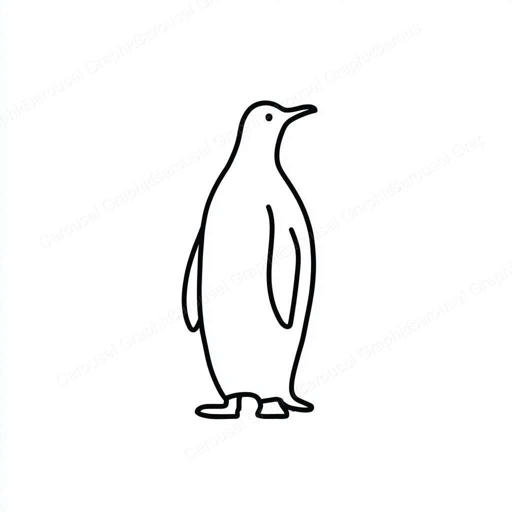 Penguin Vector Graphic preview
