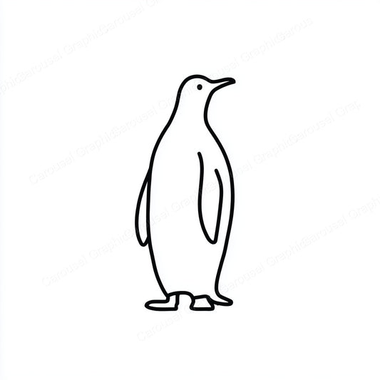 Penguin Vector Graphic preview
